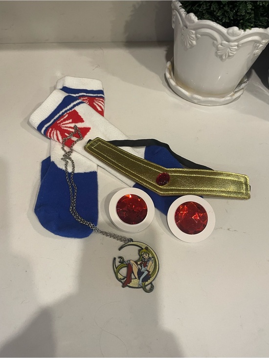 Other - Sailor Moon Cosplay Accessory Set - Red, Blue, Gold